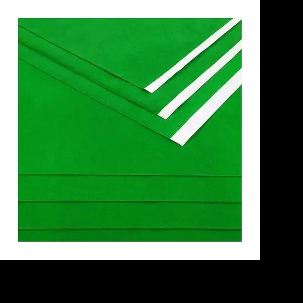 PAPEL GAMUSINA 50X65 VERDE.BANDERA PZA